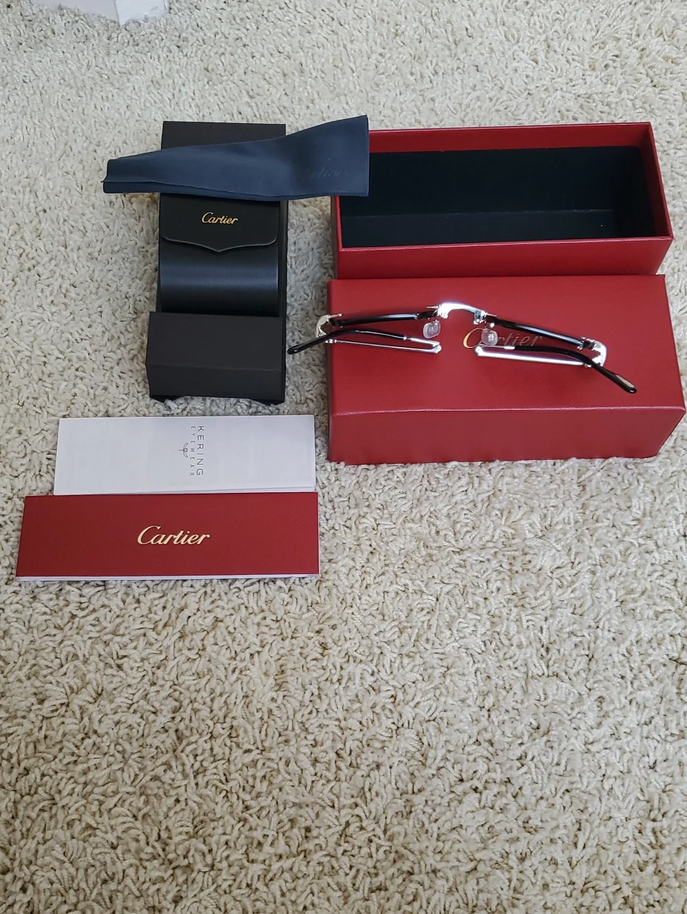 Limited Edition Cartier Sunglasses from the Premiere De Cartier Collection.